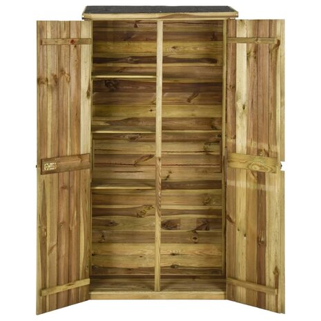 Tuinschuur 85x48x177 cm grenenhout 3