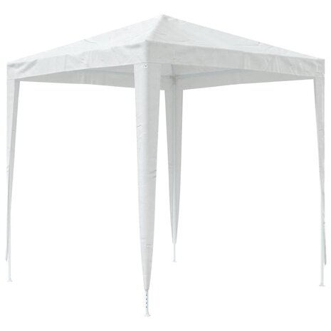Partytent 2x2 m wit 5