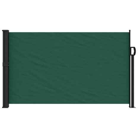 Windscherm uittrekbaar 120x500 cm donkergroen 3