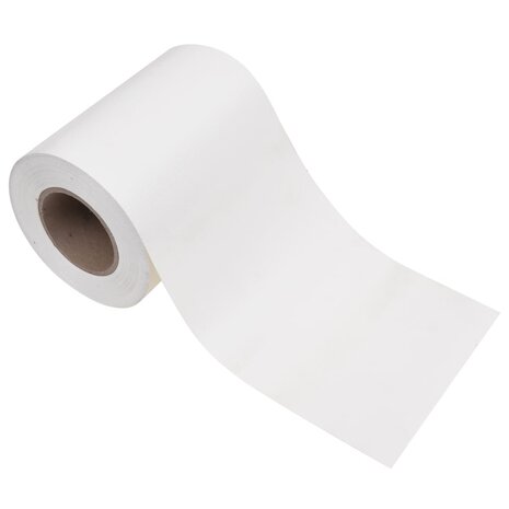 Tuinscherm 70x0,19 m PVC wit 4