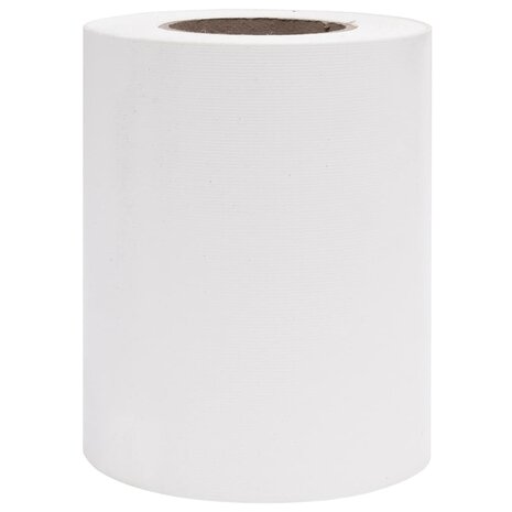 Tuinscherm 70x0,19 m PVC wit 5