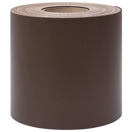 Tuinscherm 70x0,19 m PVC bruin 5