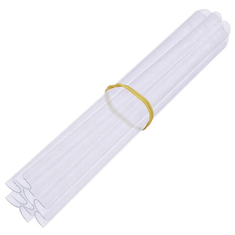 Tuinschermen 4 st 35x0,19 m PVC bruin 6