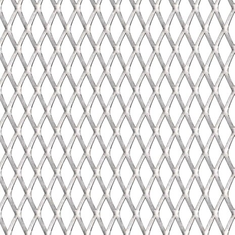 Draadhek 50x50 cm 30x17x2,5 mm roestvrij staal 2