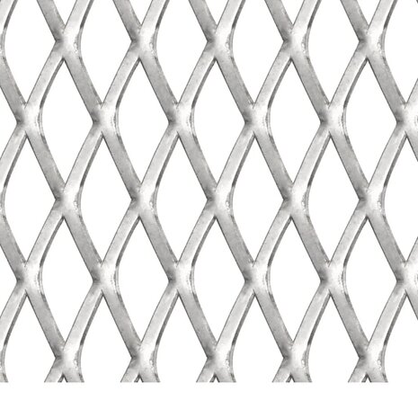 Draadhek 50x50 cm 30x17x2,5 mm roestvrij staal 3