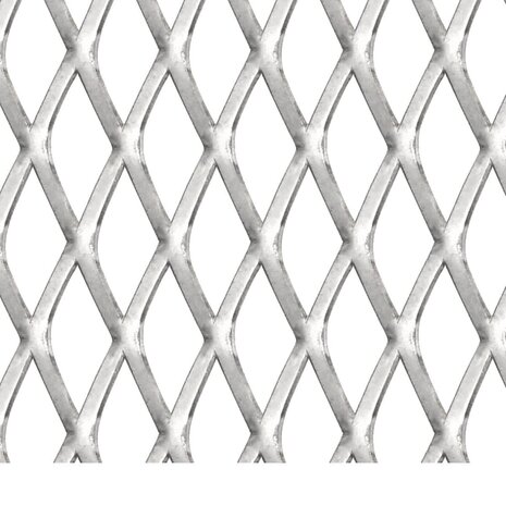 Draadhek 50x50 cm 45x20x4 mm roestvrij staal 3