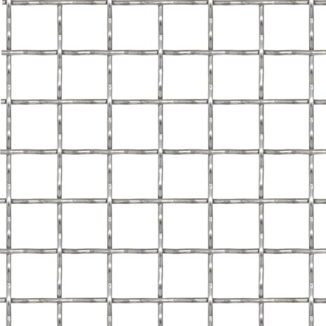 Draadhek geweven gaas 50x50 cm 11x11x2 mm roestvrij staal 2