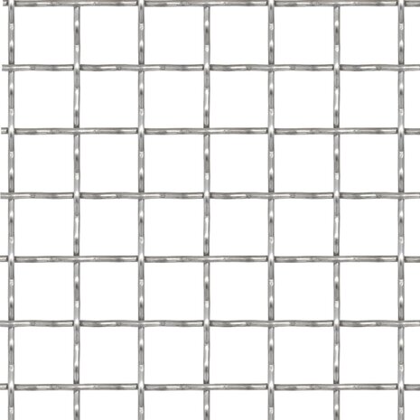 Draadhek geweven gaas 50x50 cm 21x21x2,5 mm roestvrij staal 2