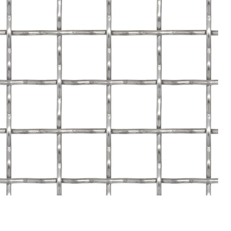 Draadhek geweven gaas 50x50 cm 21x21x2,5 mm roestvrij staal 3