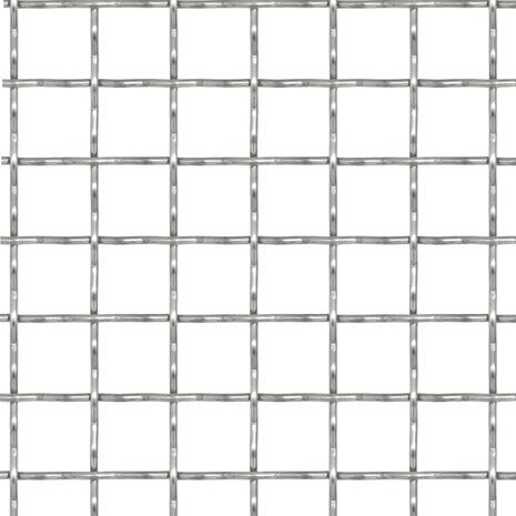 Draadhek geweven gaas 100x85 cm 31x31x3 mm roestvrij staal 2