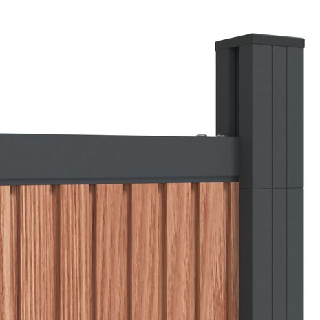 Schuttingpaneel 1045x186 cm HKC bruin 9
