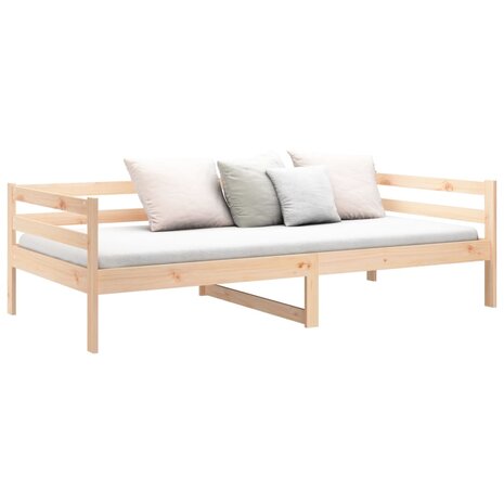 Slaapbank zonder matras 80x200 cm massief grenenhout 6