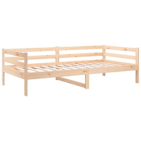 Slaapbank zonder matras 80x200 cm massief grenenhout 7