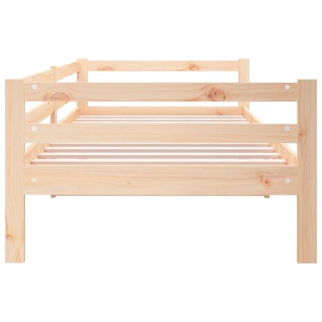 Slaapbank zonder matras 80x200 cm massief grenenhout 9