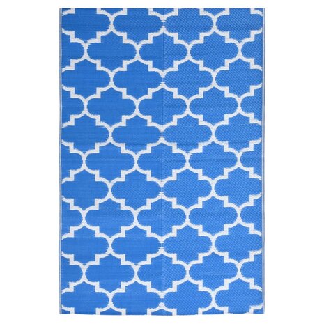 Buitenkleed ARAKIL 120x180 cm polypropeen blauw 2