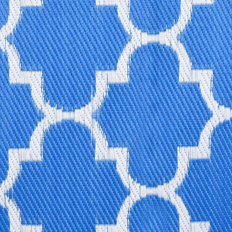Buitenkleed ARAKIL 120x180 cm polypropeen blauw 6