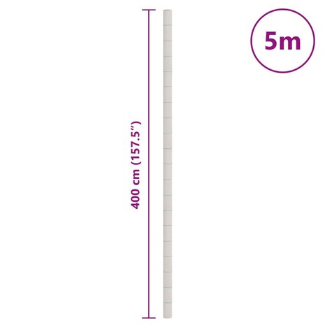 Worteldoek 4x5 m polypropeen wit 8