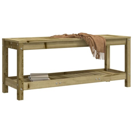 Tuinbank 108x35x45 cm geïmpregneerd grenenhout 3