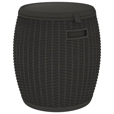 Tuinbox 4-in-1 polypropeen zwart 2