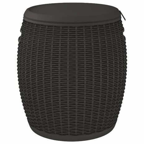 Tuinbox 4-in-1 polypropeen zwart 5