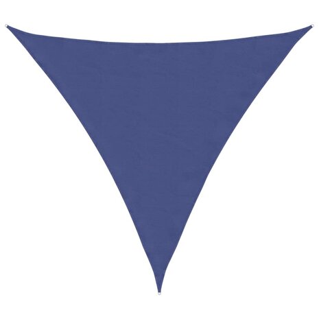 Zonnescherm driehoekig 6x6x6 m oxford stof blauw 2