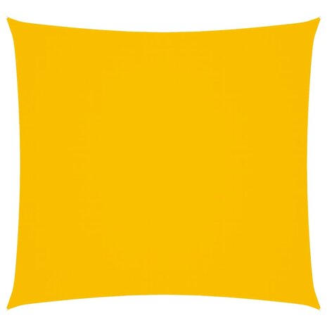 Zonnescherm vierkant 4,5x4,5 m oxford stof geel 2
