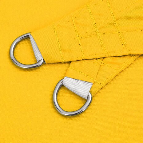 Zonnescherm vierkant 4,5x4,5 m oxford stof geel 5