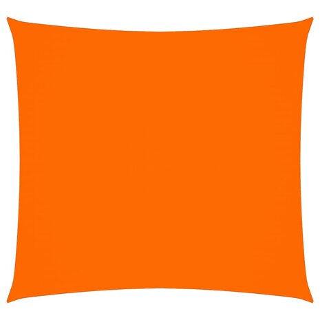 Zonnescherm vierkant 3x3 m oxford stof oranje 2