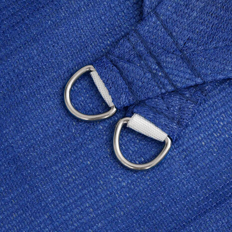 Zonnezeil 160 g/m&sup2; driehoekig 4x5x5 m HDPE blauw 5