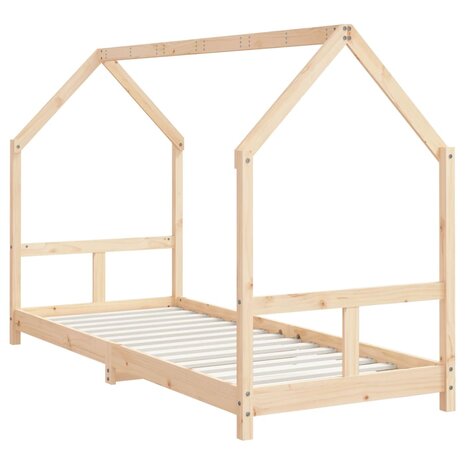 Kinderbedframe 80x200 cm massief grenenhout 6