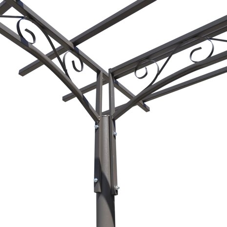 Stalen rozenboog 215 cm 4