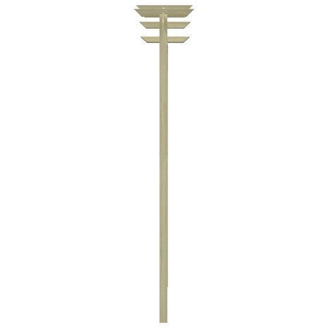 Pergola 180x210x40 cm geïmpregneerd grenenhout 3