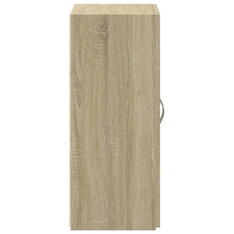 Archiefkast 60x32x77,5 cm bewerkt hout sonoma eikenkleurig 5