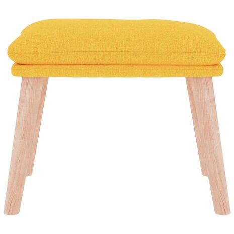 Voetenbank 45x29,5x35 cm stof mosterdgeel 3