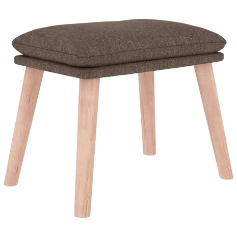 Voetenbank 45x29,5x35 cm stof taupe 2