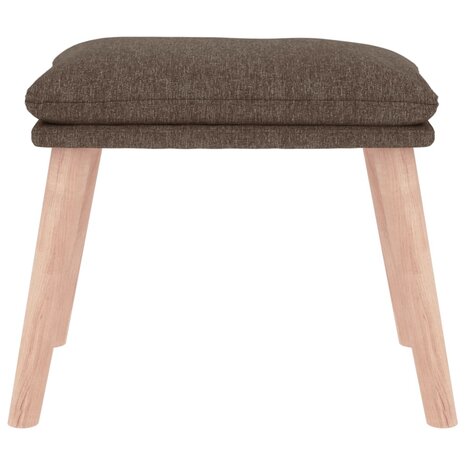 Voetenbank 45x29,5x35 cm stof taupe 3
