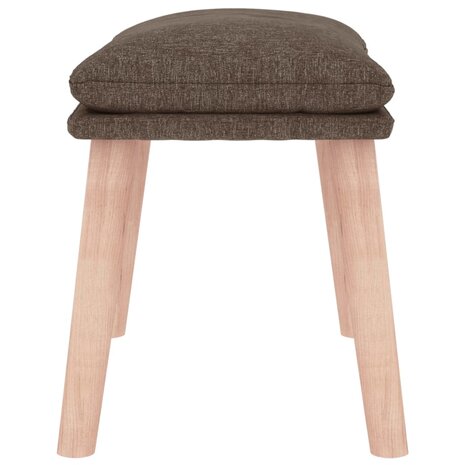 Voetenbank 45x29,5x35 cm stof taupe 4