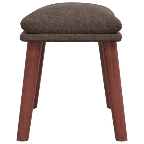 Voetenbank 45x29,5x35 cm stof taupe 4