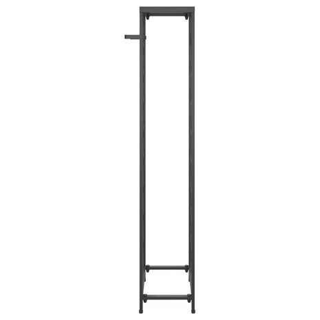 Wijnrek voor 27 flessen 34x18x100 cm smeedijzer zwart 4