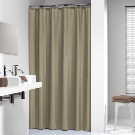 Sealskin douchegordijn Madeira 180 cm zandkleurig 238501365 1
