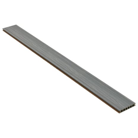 Terrasplanken met accessoires 26 m² 2,2 m HKC bruin en grijs 6