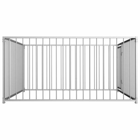 Hondenkennel voor buiten 200x200x100 cm 3