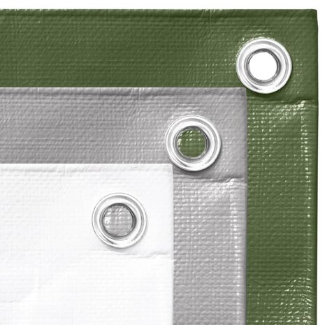 Dekzeil 260 g/m² 2x3 m HDPE groen 5