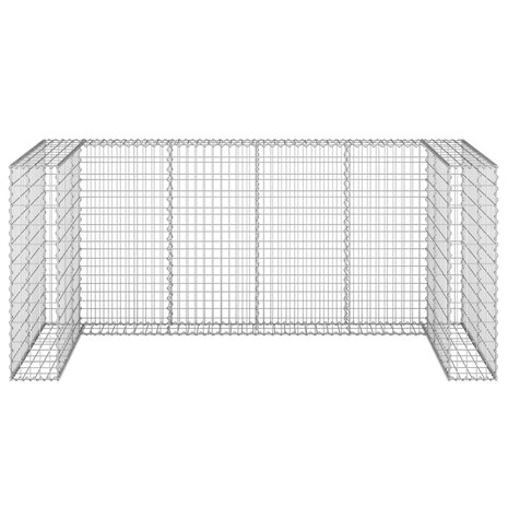Schanskorf voor containers 254x100x110 cm gegalvaniseerd staal 3