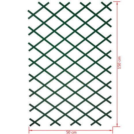 Nature Tuinlatwerk 50x150 cm PVC groen 6040702 5