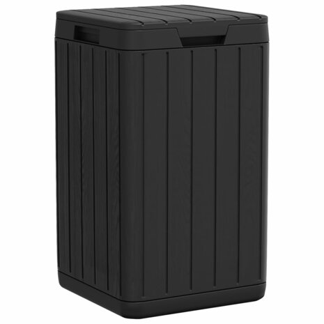 Tuinafvalbak 38x38x65 cm polypropeen antracietkleurig 2