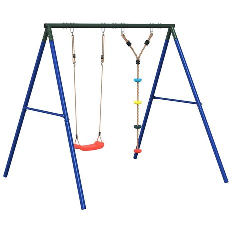 Schommelset met schommel en klimtouw met schijven 2