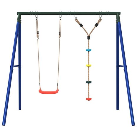 Schommelset met schommel en klimtouw met schijven 3