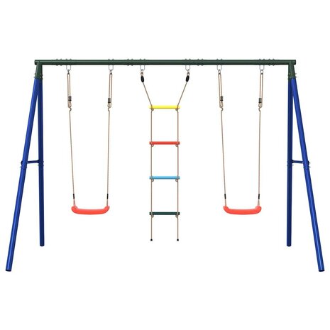 Schommelset met schommels en ladder 3