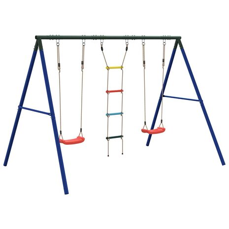 Schommelset met schommels en ladder 5